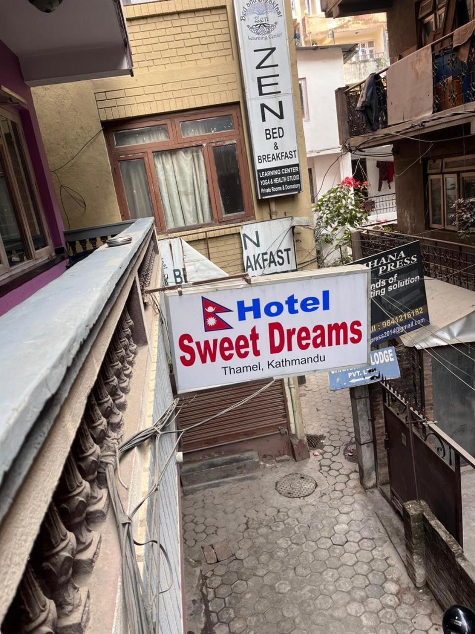 Hotel Sweet Dreams Thamel Katmandu Dış mekan fotoğraf